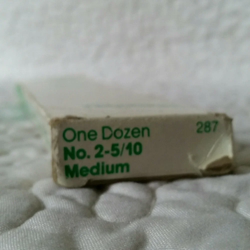 Vintage Dixon Medium No.2 5/10 Wood Pencils 12 Pack One Dozen #287 #2 PMA USA